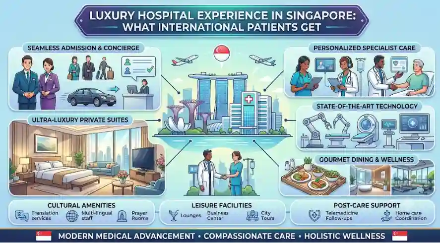 Luxury Hospital Experience in Singapore: What International Patients Get
