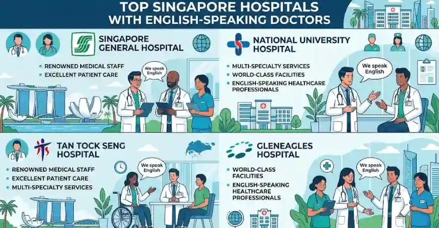 Top Singapore Hospitals with English-Speaking Doctors