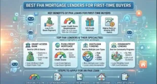 Best FHA mortgage lenders for first-time buyers offer government-backed loans with lower down payments to help new homeowners secure affordable financing options.