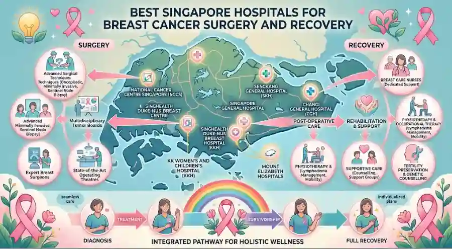 Best Singapore Hospitals for Breast Cancer Surgery and Recovery