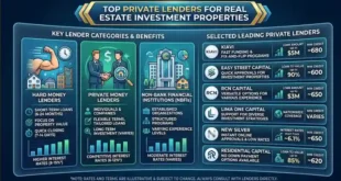 Top Private Lenders for Real Estate Investment Properties