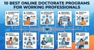 10 Best Online Doctorate Programs for Working Professionals