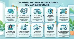 Top 10 Healthcare Certifications You Can Earn Online