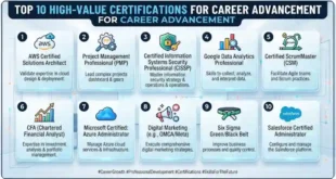 Top 10 High-Value Certifications for Career Advancement