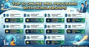 Top 10 Online MBA Programs With Scholarships